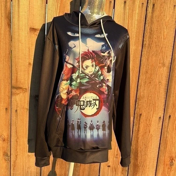 Demon Slayer Kimestu no Yaiba Unisex Anime hoodie - Picture 2 of 6